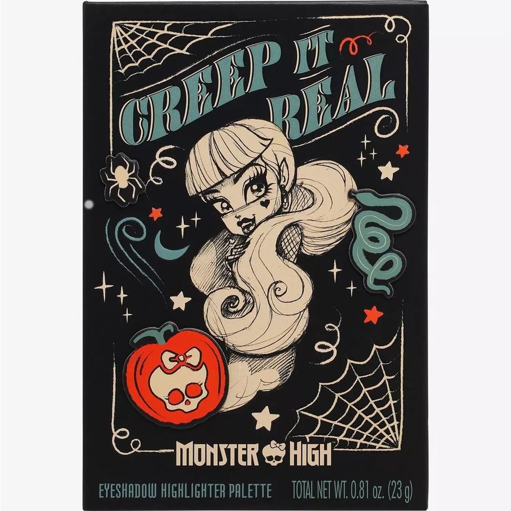 Monster High Creep‎ It Real Eyeshadow & Highlighter Palette Hot Topic